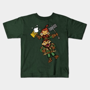 Drunk Dwarves Beer Party Kids T-Shirt